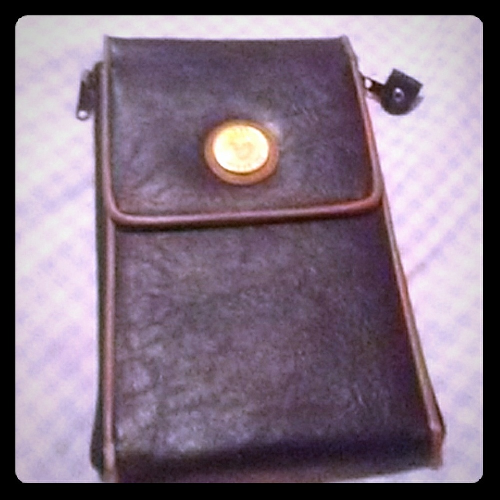 Vintage old fashioned wallet clutch